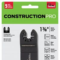 Lame HCS coupe à ras pour bois 1 3/8" Construction Pro (5/pqt) - Professionnel - recyclable